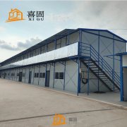 來(lái)看看，出口新加坡活動(dòng)板房安裝完工